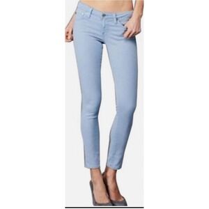 AG Adriano Goldschmied The Stevie‎ Ankle Slim in Light Blue Size 27R